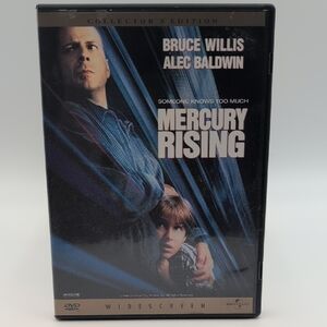 💵2/$10Bundle and Save💵 Mercury Rising DVD Collector's Edition Bruce Willis